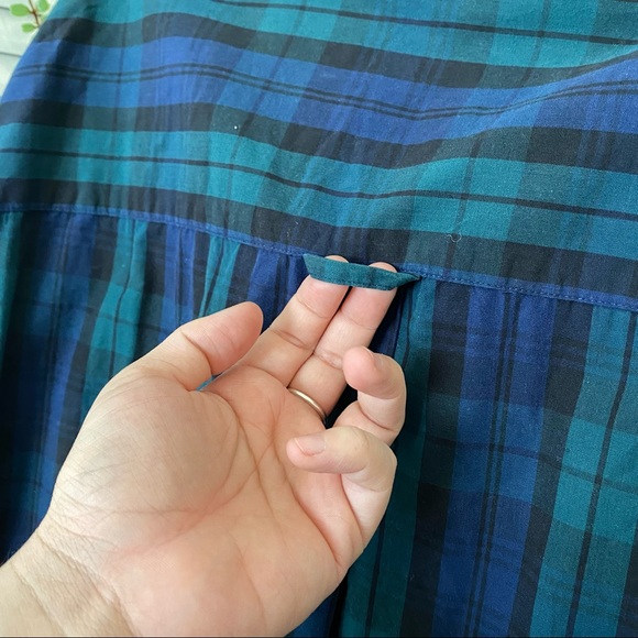 IZOD|3XL|Multi Color Plaid Long Sleeve Button Down Collard Shirt - Picture 7 of 10